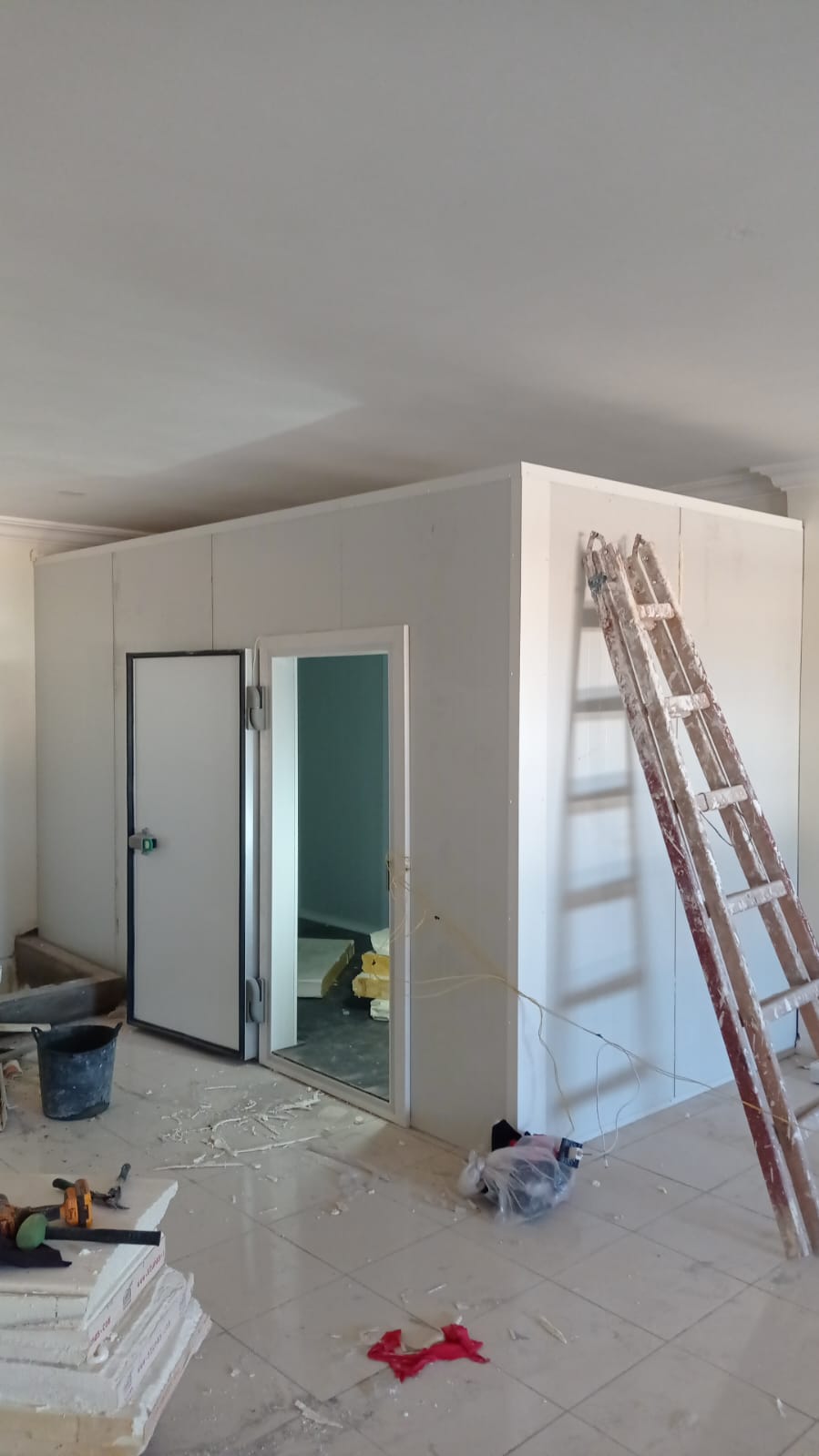 Installation panneaux isolation 2